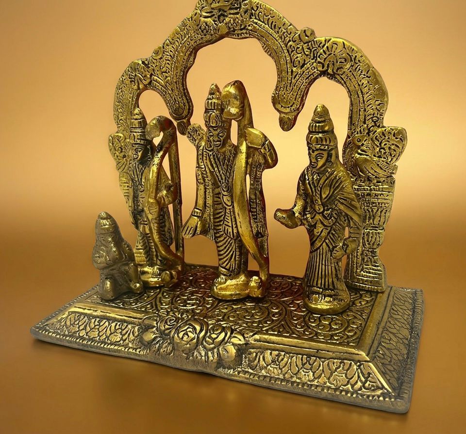 Ramdarbaar Ram,Laxman Sita Idol/Ram,Laxman Sita statue/Murti Metal - Image 4
