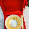 Silver/Gold plated Bowl with spoon /Gift/Baby shower/Diwali/~Wedding