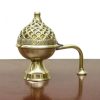Pure Brass Dhoop Dani | Bakhoor Holder | Loban Burner | Incense Holder