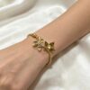 Anti-Tarnish Flower Shape Bracelet ✨