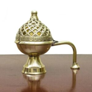 Brass Dhop Daani/ loban Burner