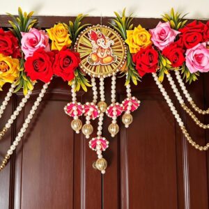 flower Toran/Bandarwar 🌸 🚪 Entrance Door / Mandir Decoration